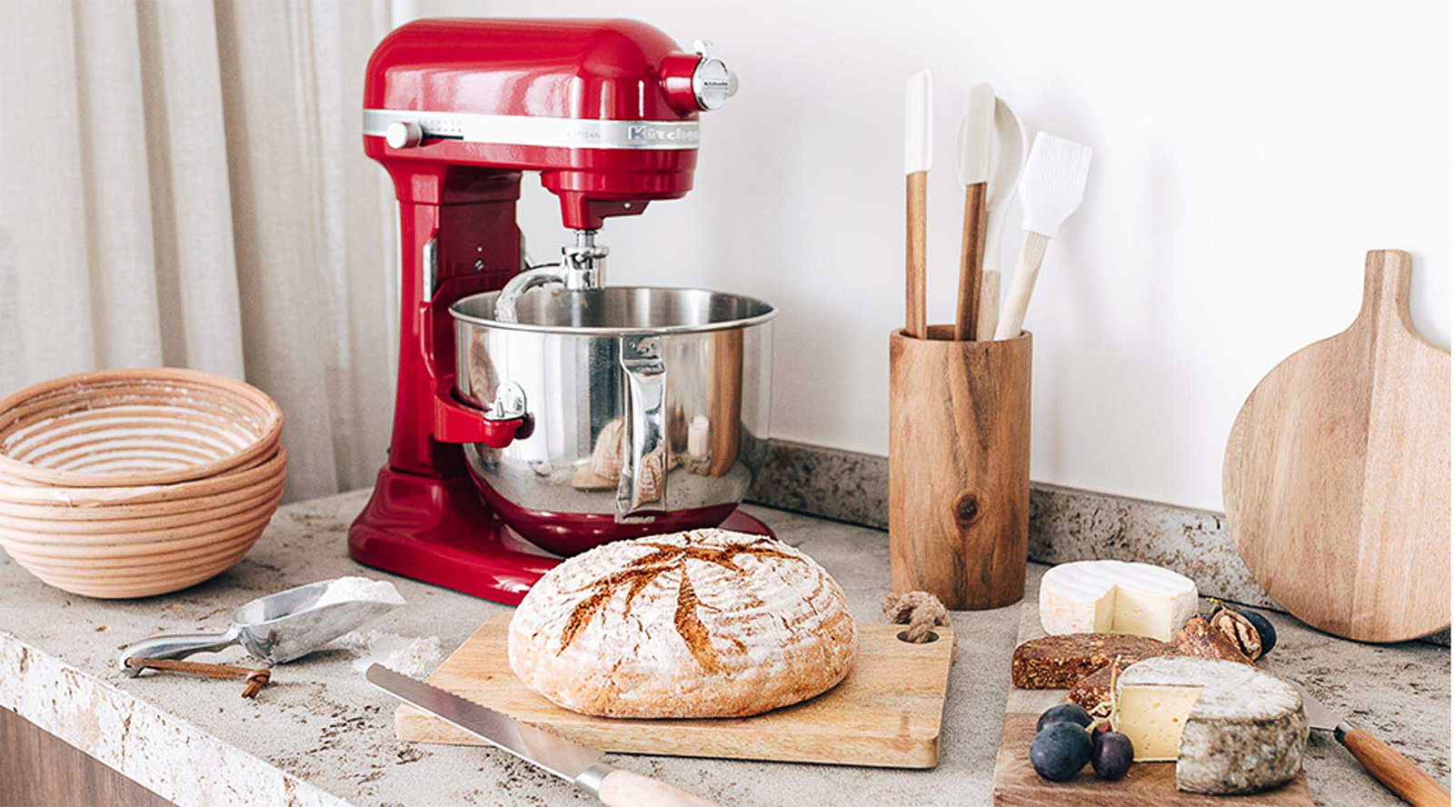 Hnětací hák k robotům KitchenAid Artisan, nerez, pro mísy 6,6 a 6,9 l